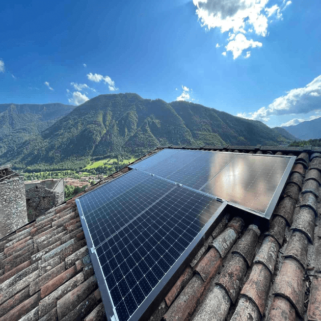 impianto fotovoltaico semi integrato