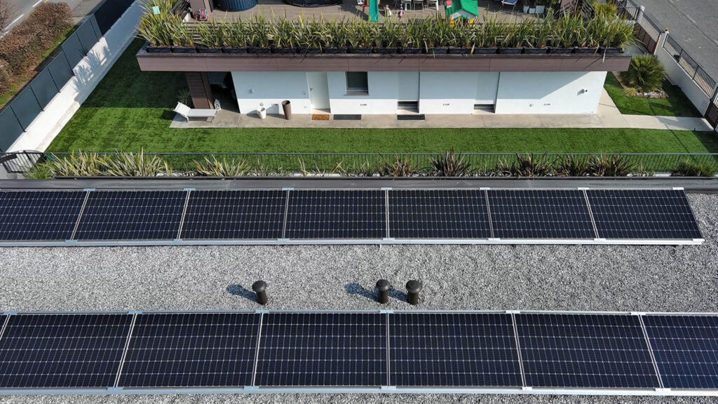 Impianto fotovoltaico SPL Energetica da 5,85 kW installato a Palazzolo sull'Oglio in provincia di Brescia.